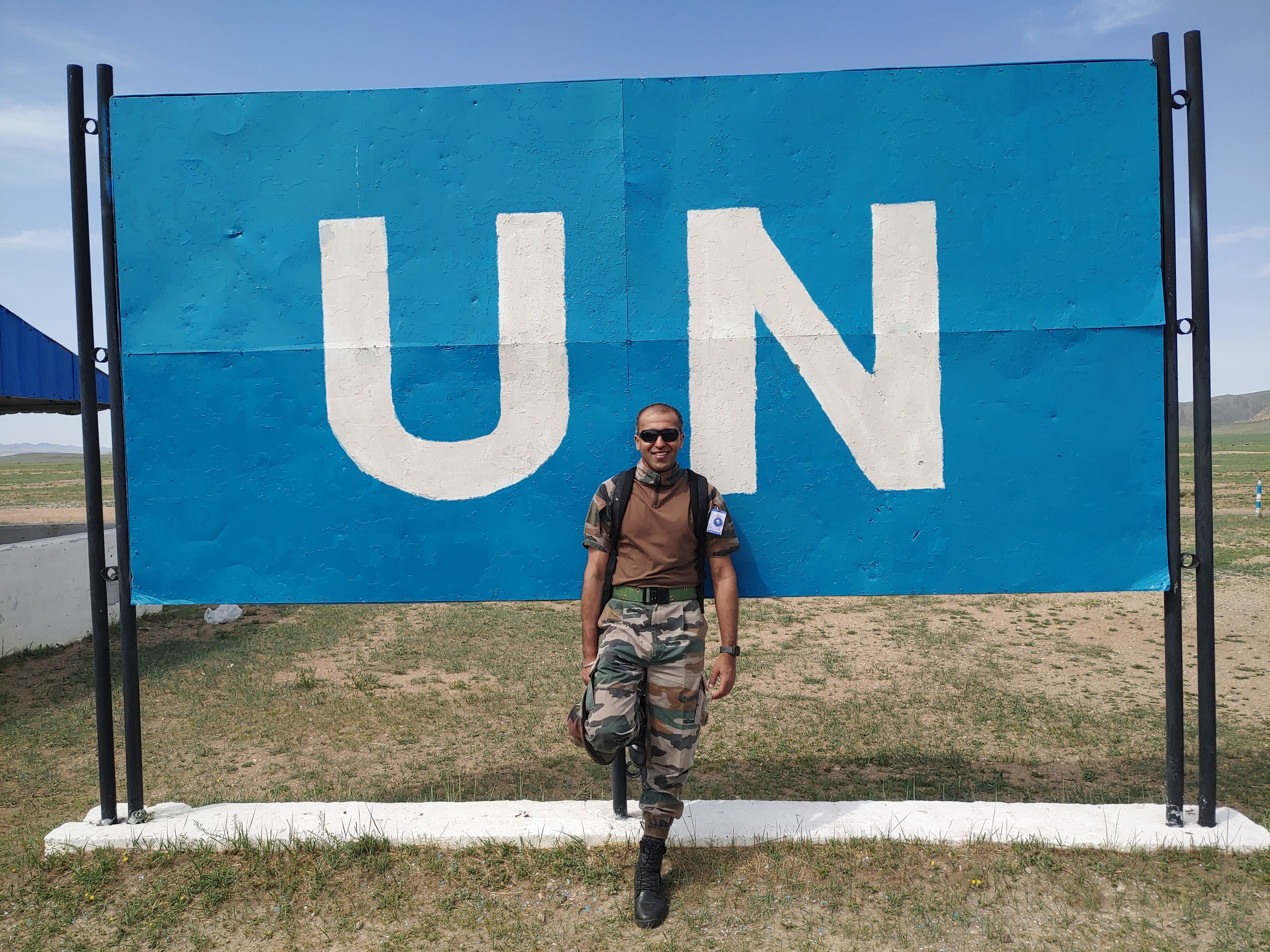 Peacekeeping Patrol at Dawn